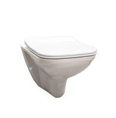EGE VİTRİFİYE  Olympos Asma Klozet + Soft Close Klozet Kapağı - (39303601100004331)