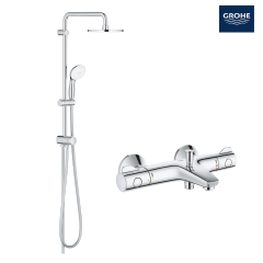 Termostatik  Banyo Bataryası + Duş Sistemi