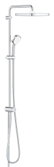 GROHE Tempesta Cosmopolitan System 250 Cube Kare Duvar Bağlantılı, Divertörlü Duş Sistemi - 26694001