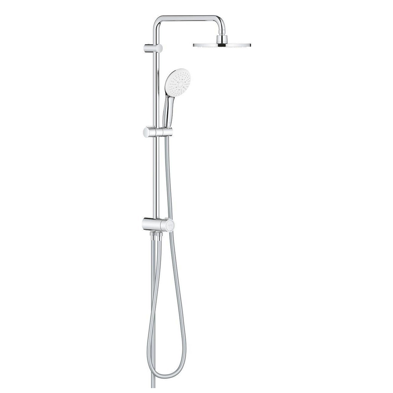 GROHE Tempesta System 200 Duvar bağlantılı, divertörlü duş sistemi - 27389003