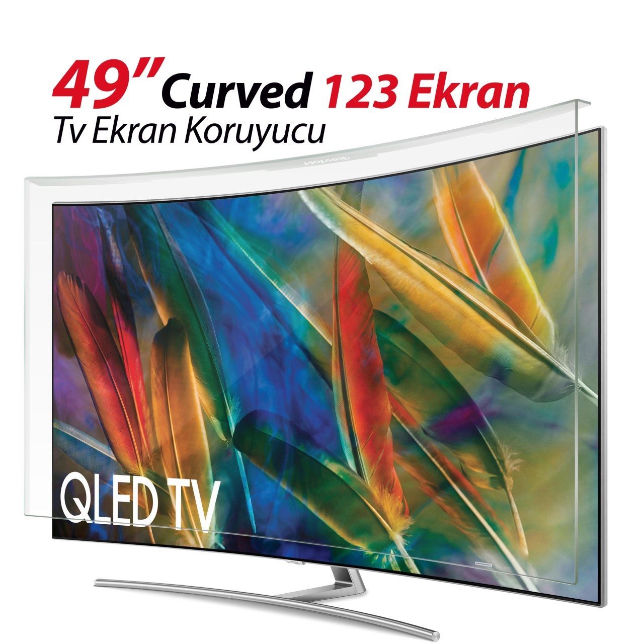 Notvex 49'' INCH Curved Uyumlu TV Ekran Koruyucu