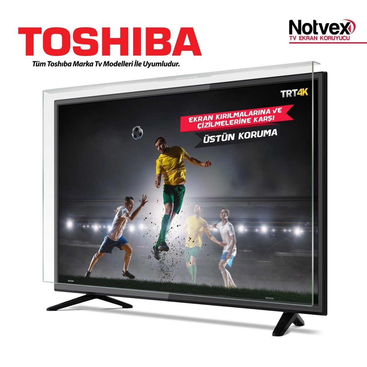 Toshiba 49V6863 Uyumlu TV Ekran Koruyucu