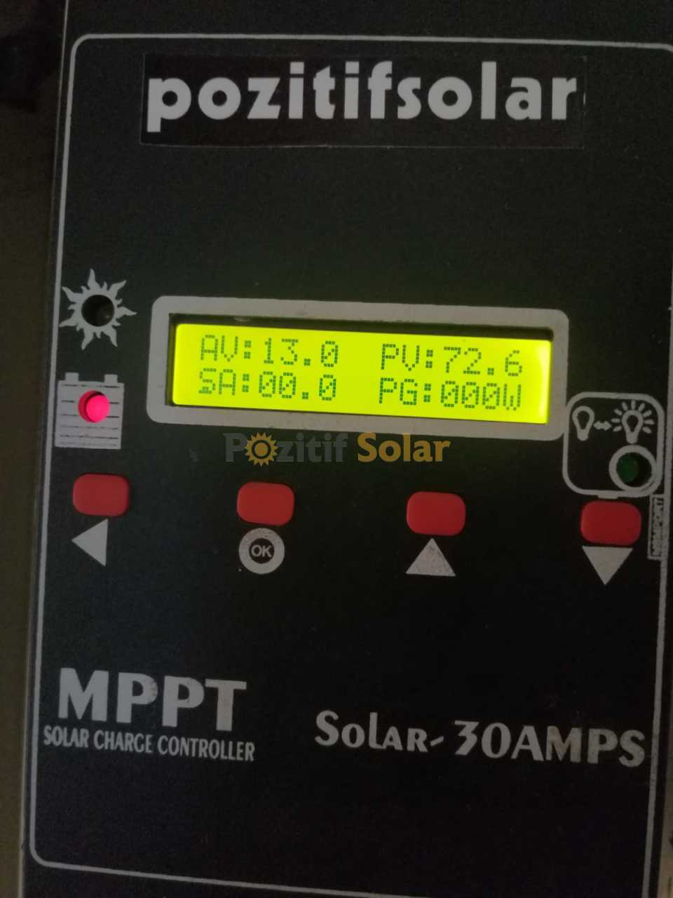 30 AMPER MPPT SOLAR ŞARJ KONTROL 12-24VOLT