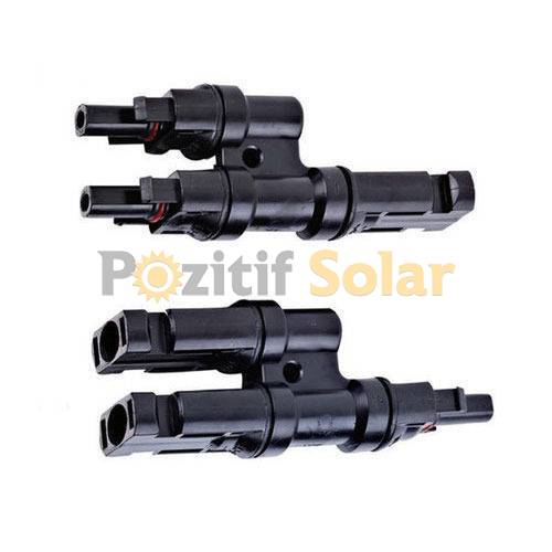 2 Lİ KONNEKTÖR (T BRANÇ) 5 ÇİFT  GÜNEŞ PANELİ  APARATI