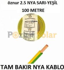 2,5 MM NYA 100 METRE TAM BAKIR KABLO