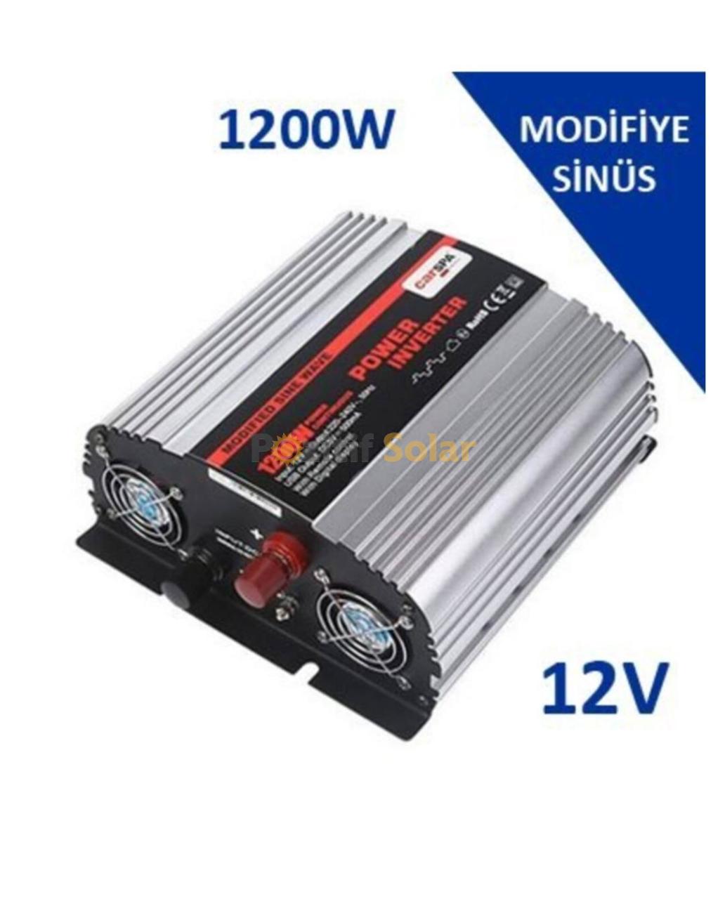 1200 WATT 220 VOLT CARSPA MODİFİYE SİNÜS İNVERTER