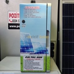SunPro4022 Taşınabilir Güç Kaynağı Solar Jenaratör Hazır Set