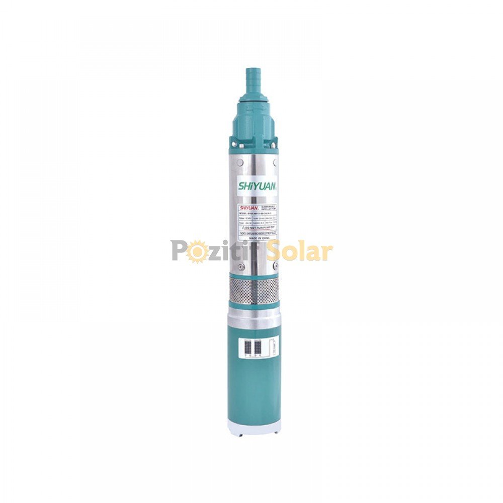 SHİYUAN DC DALGIÇ POMPA 72 VOLT 8.3 AMPER PASLANMAZ GÖVDE