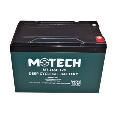 14AH-12V Motech Deep Cycle Jel Akü