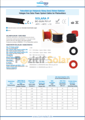 100 METRE 6 MM SOLAR KABLO ÇİFT İZOLELİ KALAYLI BAKIR TOMMATECH