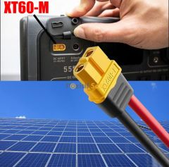 EcoFlow, Anker Güneş Paneli Taşınabilir Şarz Kablosu (10 Metre) XT-60 Jak Mc4 Konnektör