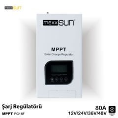 Mexxsun 80 Amper Mppt Şarj Regülatörü  12/24/48 Volt