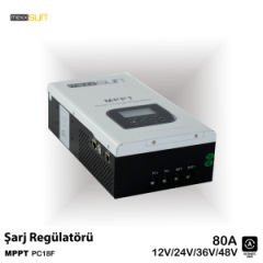 Mexxsun 80 Amper Mppt Şarj Regülatörü  12/24/48 Volt