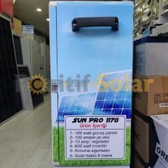 SunPro1185 Taşınabilir Güç İstasyonu 100 Ah Lityum Akü Şebekeden Şarzlı