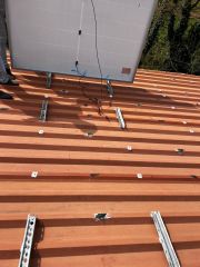 Güneş Paneli Montaj Aparatı 10 Panel İçin 20 Adet 30 cm Profil 20 Adet Klemp