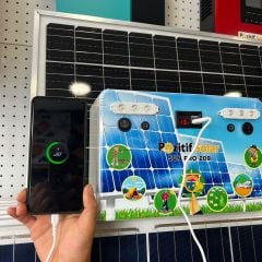 SunPro 210 Taşınabilir Güç Kaynağı Solar Jenaratör Hazır Set 12 Ah Lifepo4
