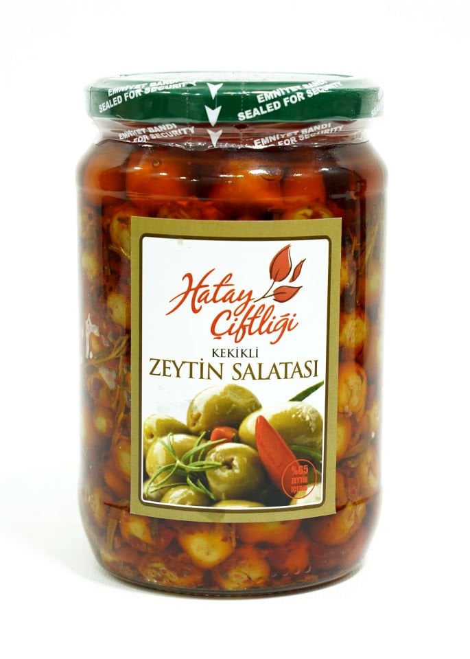 Kekikli Zeytin Salatası