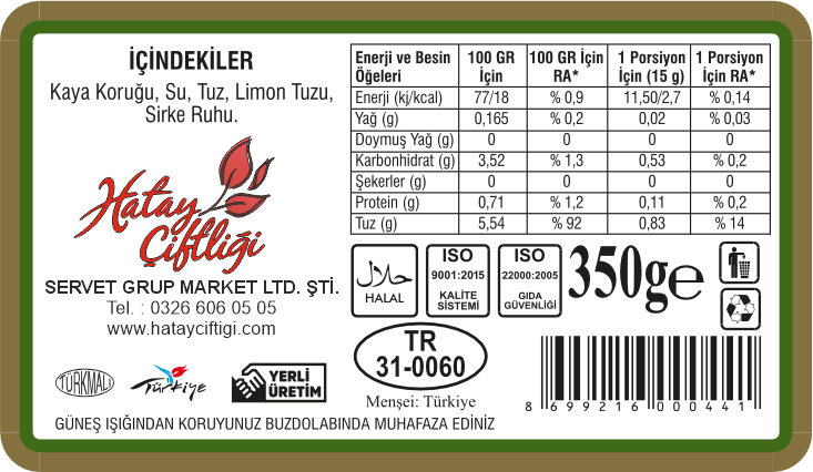 Kaya Koruğu 350Gr