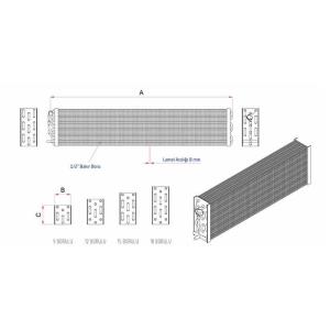 Azak Kr 2200.15.3 220 Reyon Soğutucu 15'li - 1/2