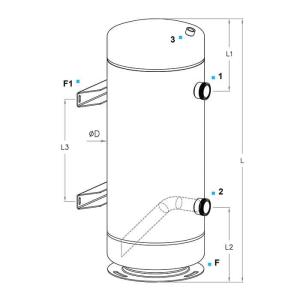 Gvn HV9.33b.60.A4.A4.F4 Universal Depo 60 Lt