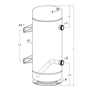 Gvn HV9.33b.150.A5.A5.F4 Universal Depo 150 Lt