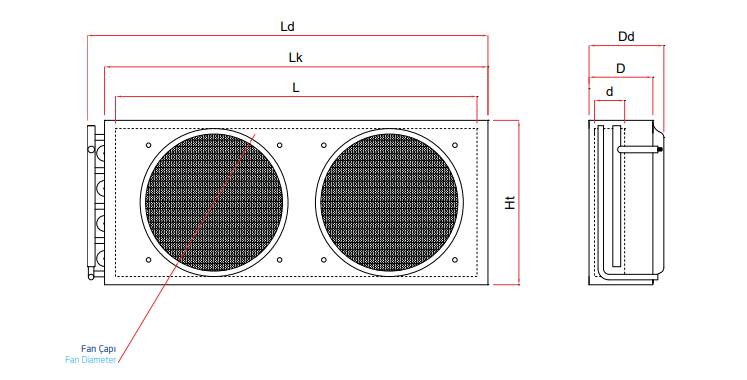 AK 2 HP HP KONDENSER