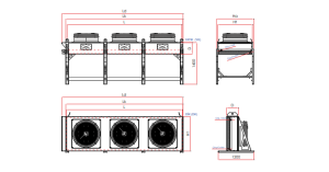 YD 130-350 131  m² KABİNLİ KONDENSER