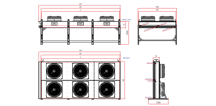 YDK 325 650 325 m² KABİNLİ KONDENSER