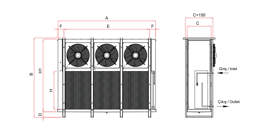 BTM 163 810 84,6 m² ŞOK EVAPORATÖR