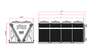 DRV 1975 663 1977 m² KABİNLİ KONDENSER