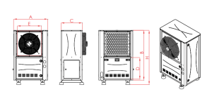 KBM 20 150 20 m² KABİNLİ KONDENSER