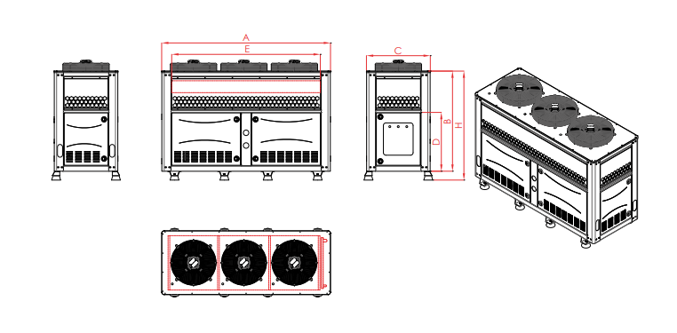 KBS 70 250 69 m² KABİNLİ KONDENSER