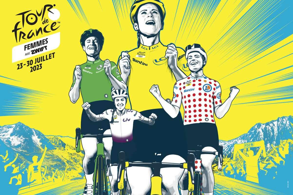 LIV, Tour de France Femmes avec Zwift'in ana sponsoru