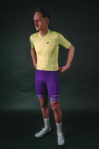 Essential Bib Shorts Fig Purple