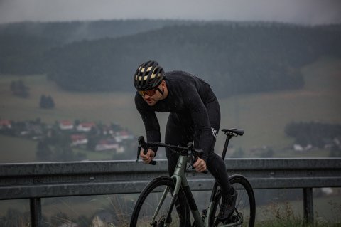 Thermal Rain Jersey Black