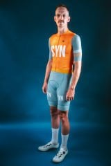 Syndicate Pro Bib Shorts Blue Rain