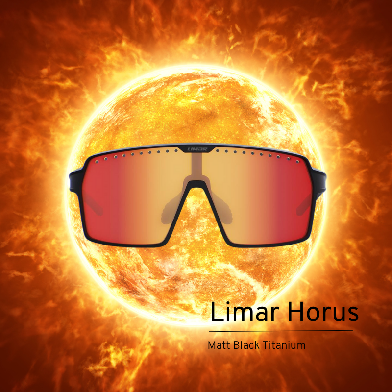 Limar Horus Bisiklet Gözlüğü Matt Black Titanium