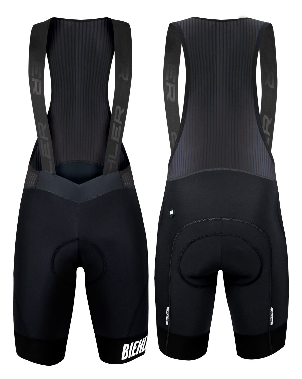 Thermal Rain Bib Shorts | Black