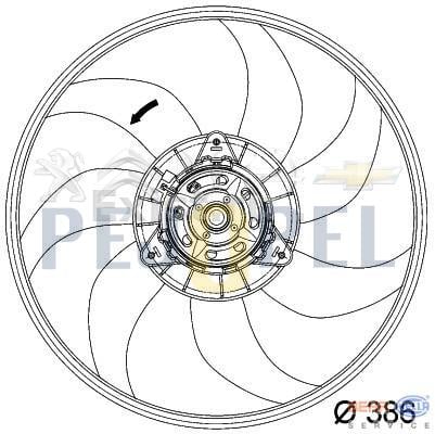 CORSA D 07- 1.2-1.4 XEP FAN MOTORU