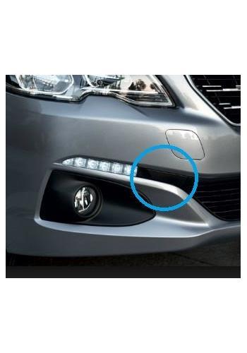 PEUGEOT 301 2017--> ÖN TAMPON LEDİ YAN PLASTİK KAPAK