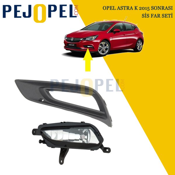 Opel Astra K 2015 Sonrası Ön Sis Far Seti - İthal & Orjinal