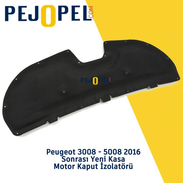Peugeot 3008 - 5008 Yeni Kasa Motor Kaput İzolatörü (İzalatör)