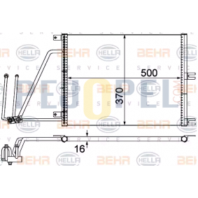 VECTRA B 96-99 X20DTH KLİMA RADYATÖRÜ