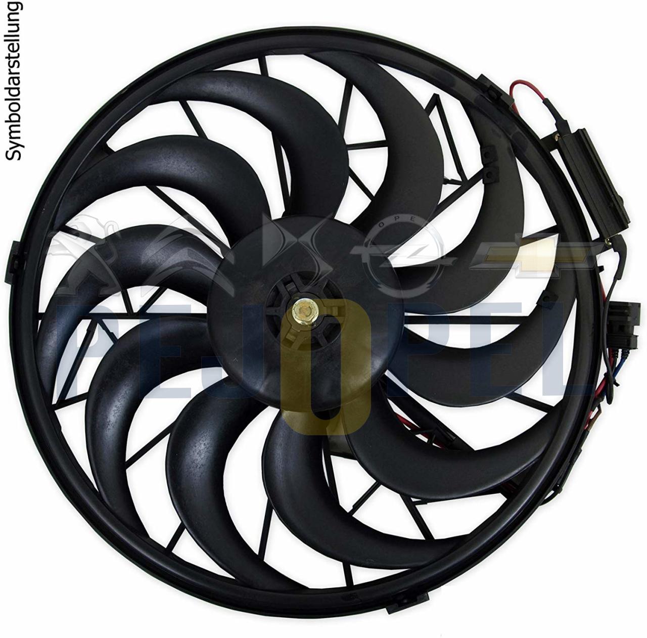 VECTRA C 02-07 Z16XE Z16XEP Z18XE Z22SE FAN MOTORU