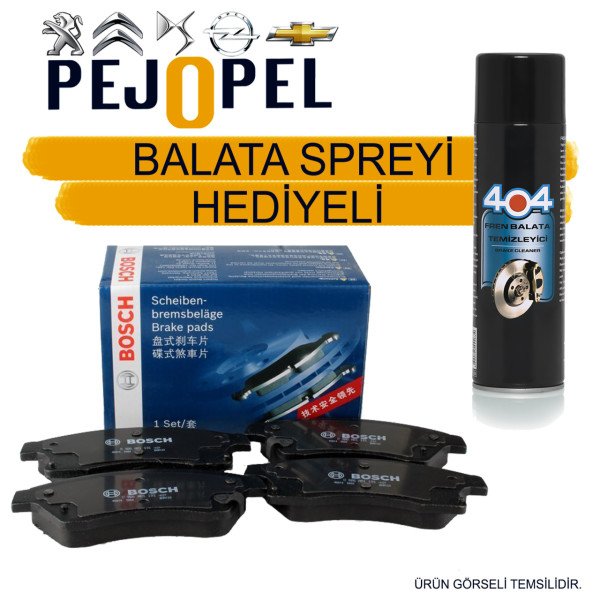 BOSCH- OPEL MERİVA B (2011->) ARKA FREN BALATASI