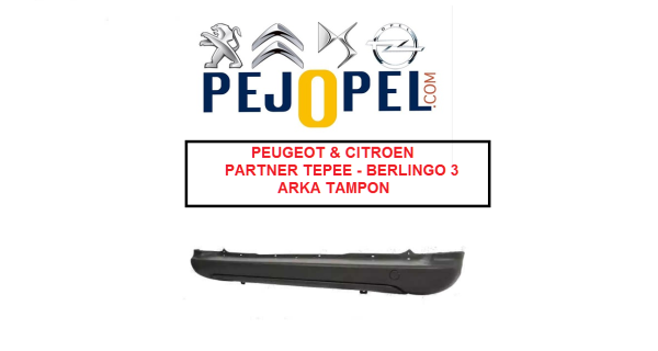 PEUGEOT & CITROEN PARTNER TEPEE / BERLINGO III ARKA TAMPON