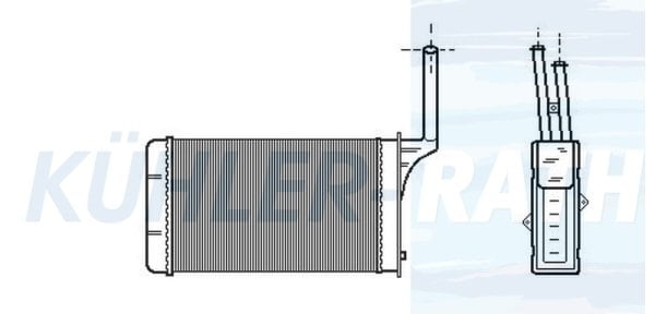 KALORIFER RADYATORU P106-SXO VALEO TIPI 96-->