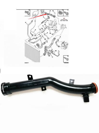 SU BORUSU 207/208/308/C4/C5 ( THP MOTOR )