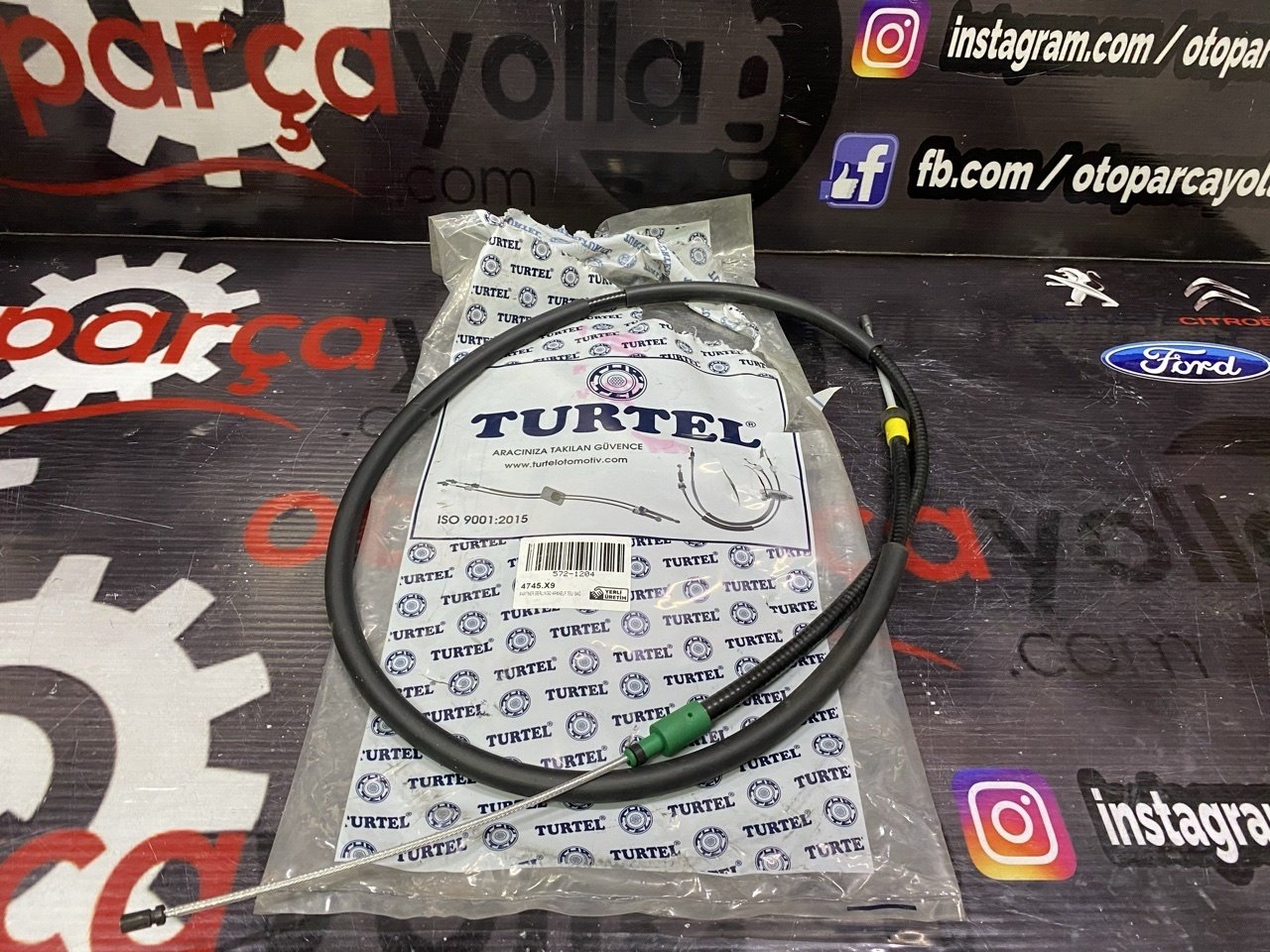 Berlingo El Fren Teli Arka Sağ