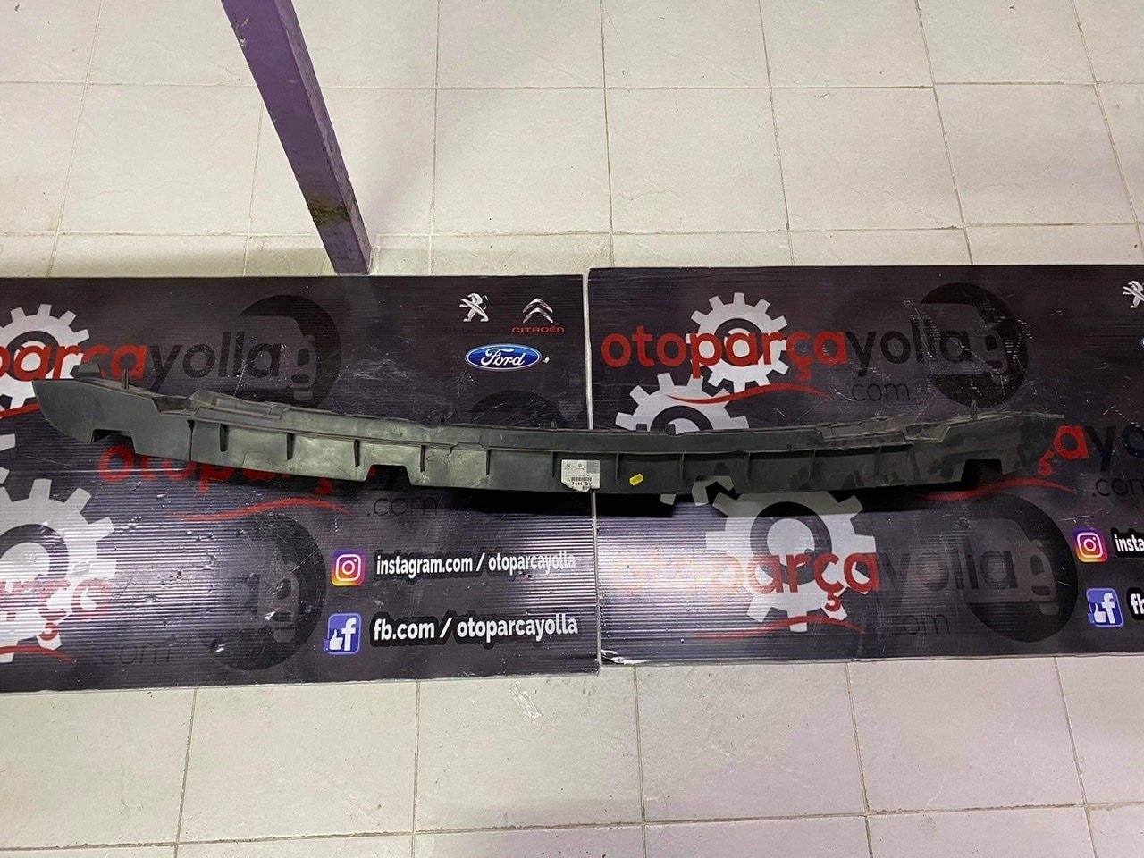 Berlingo Arka Tampon Demiri Orjinal